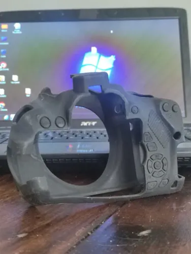 Capa de Silicone para Câmera Fotográfica Canon
