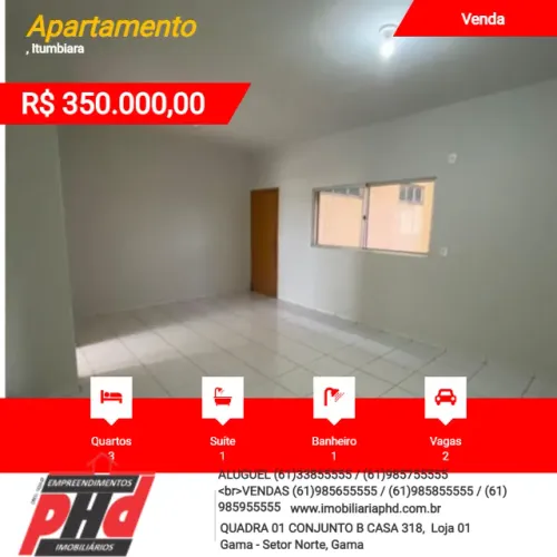 Apartamento Cidade de Itumbiara-GO