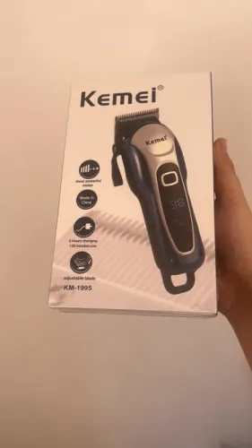 Máquina de cortar cabelo sem fio ORIGINAL KEMEI