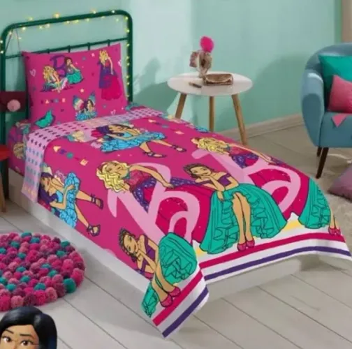 jogo de cama da Barbie