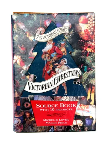 Victorian Christmas: Book Decoração Natal Scrap Em Inglês