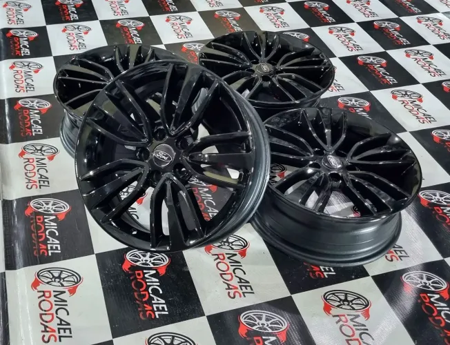 Jogo de Rodas aro 17 Ford Focus 5x108 + Pintura Nova 