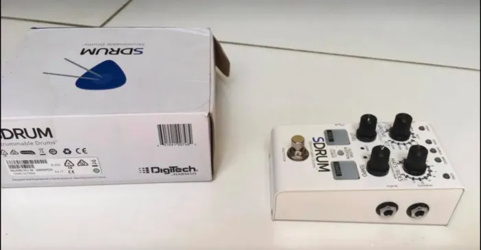 Pedal simulador de Bateria Sdrum Digitech com pedal FS3X  novo na caixa 