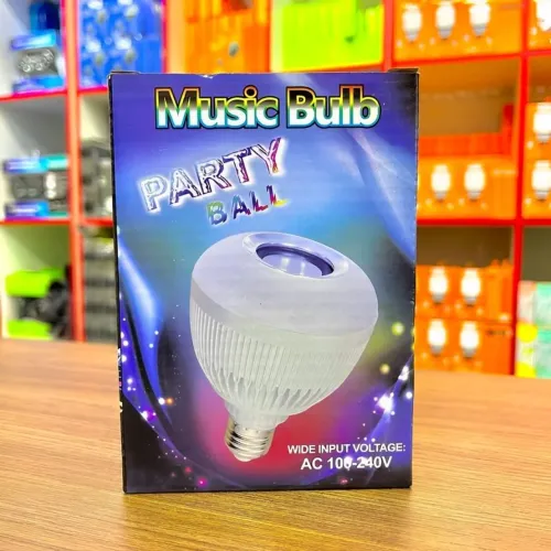 LÂMPADA MÚSICAL LED TOCA MÚSICA 16 CORES NOVA!!