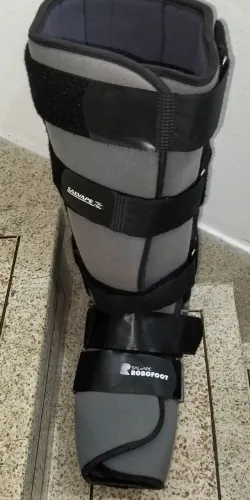 Bota Imobilizadora Longa Robofoot Salvapé Original Tam:G