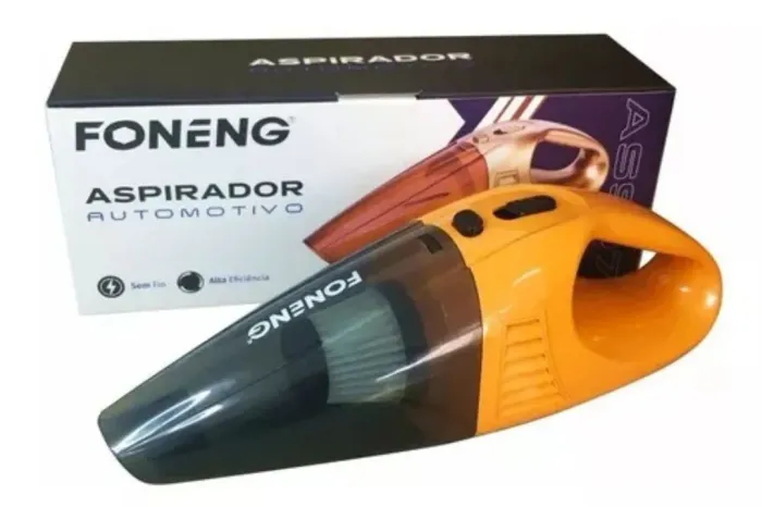 Aspirador automotivo a bateria 70 watts 3 bocais