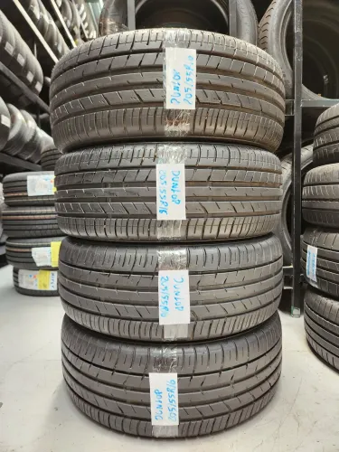 Jogo de pneus 205 55 aro 16 Dunlop