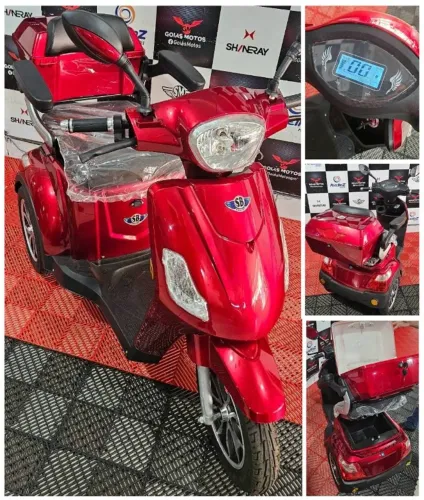 Triciclo Elétrico 0 km pronta entrega na Goiás Motos