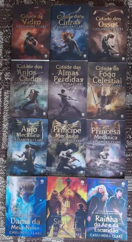Coleção completa Os Instrumentos Mortais e Peças Infernais