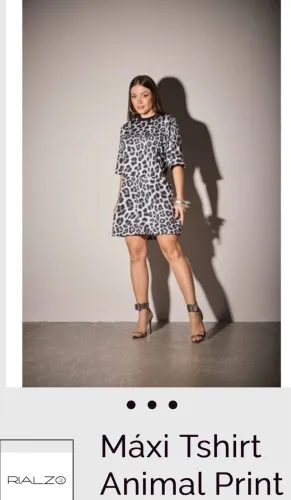 Max T-shirt animal print 