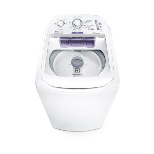 Máquina de Lavar Electrolux 8,5kg Branca Turbo Economia com Jet&Clean e Filtro Fiapos