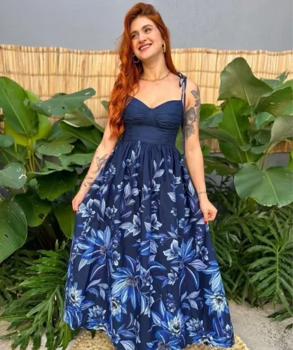 Vestido farm floral tati