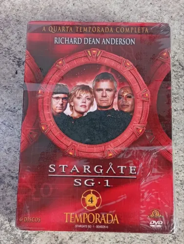 Dvds ORIGINAIS Stargate SG-1 quarta Temporada Completa