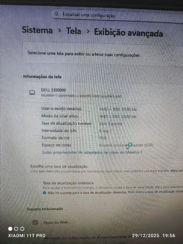 Monitor DELL E 1909W