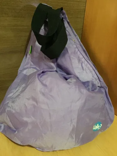 Bolsa Grande Nylon Lilas Uatt?