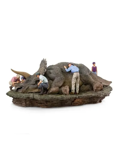 Triceratops 1/10 Diorama Deluxe Jurassic Park - Iron Studios