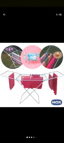 Varal de Roupa Retrátil em Aço - Prático e Resistente