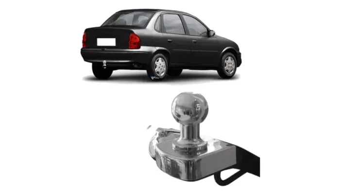 Engate Reboque Fixo para o Chevrolet Corsa Classic Sedan 2000 até 2009