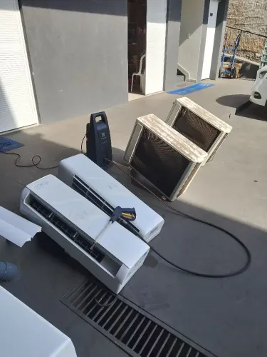 Higienização de ar condicionado split