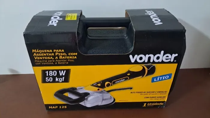 Maquina Assentar Piso MAP 125 Ventosa VONDER