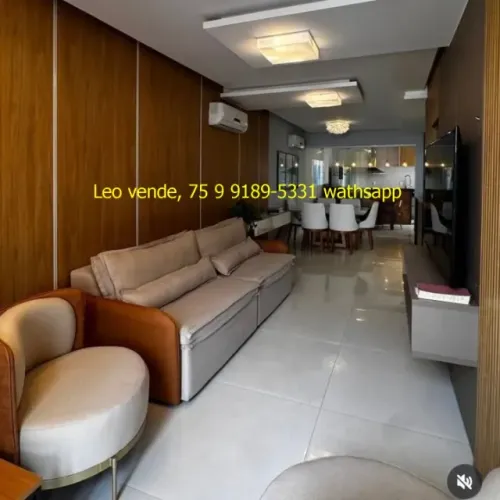 Leo vende, bairro Sim, 3|4 suíte, closet, energia solar, mobiliada