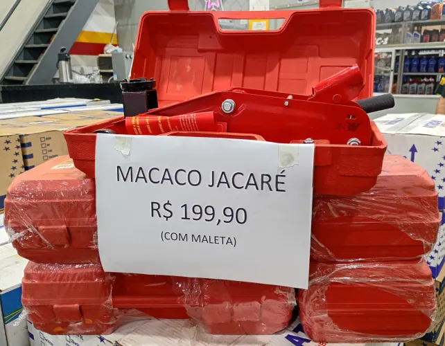 Macaco Hidráulico (com maleta)