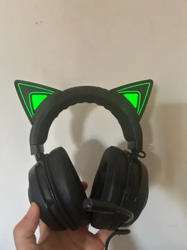 Fone de ouvido Razer Kraken Kitty v2 Usb balck