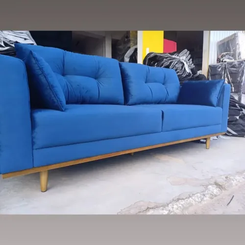 Estofado retro 2.20 em suede ou cores a escolher 