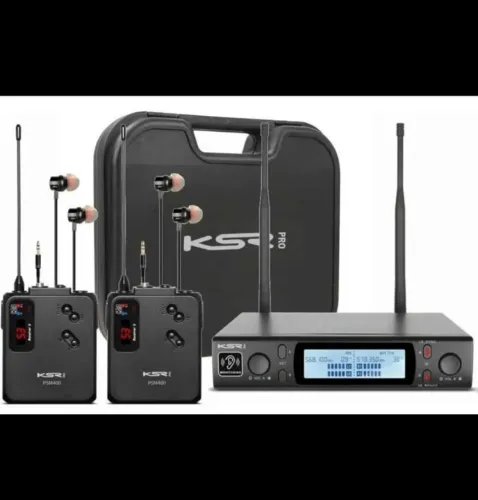 Sistema de Monitoramento In-Ear Profissional KSR PRO