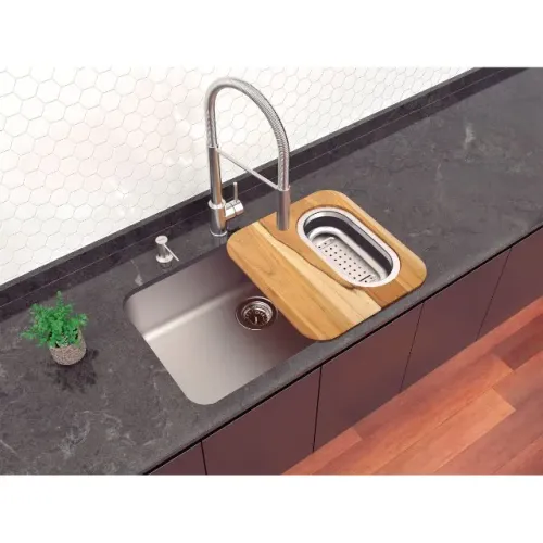 Cuba de Embutir Tramontina Dora 70 BL R6 em Aço Inox Escovado