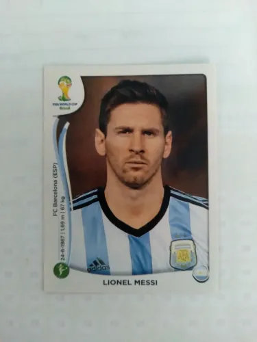 Figurinhas Lionel Messi