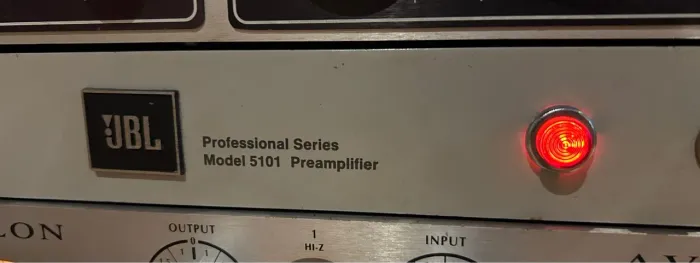 Pré-amplificador microfone JBL UREI 5101 - 