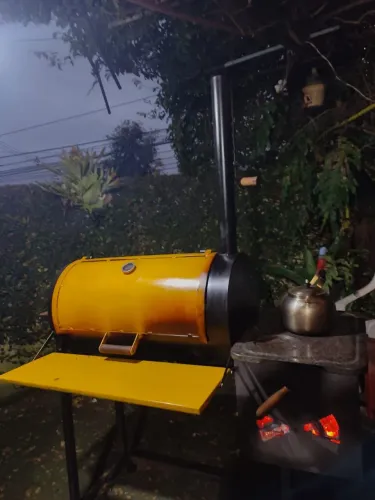 Pit smoker defumador chapa 3MM