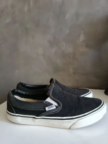 Tênis Feminino Slip On Black Tag Vans Original 