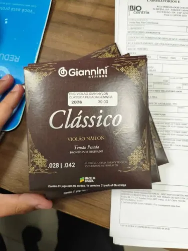Corda de violão Giannini