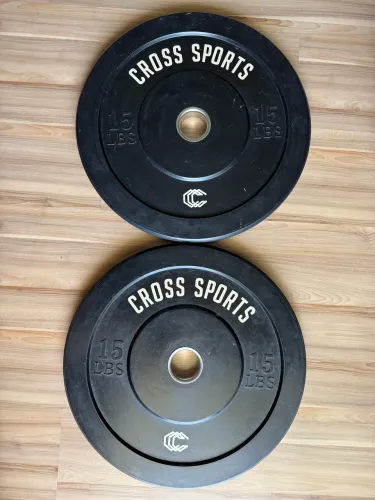 Anilhas 15lbs 7 kg