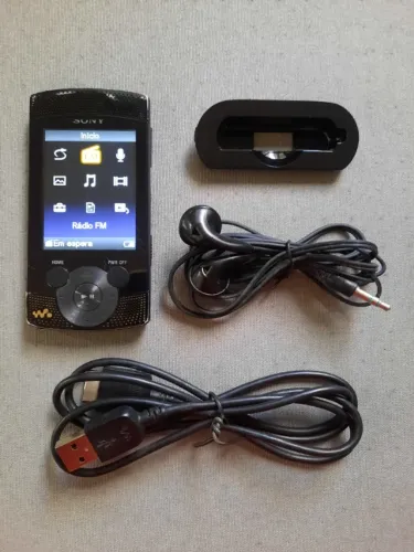 Walkman Sony NWZ-S545 16GB black colecionador!