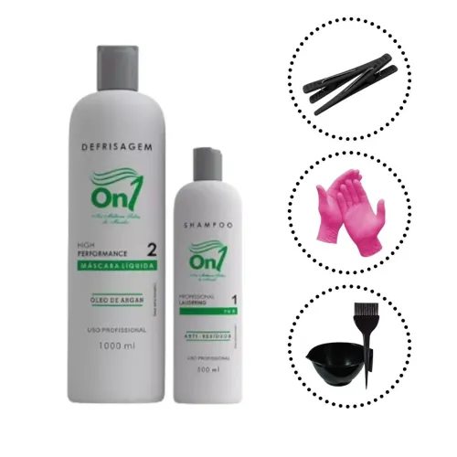 Kit Defrisagem On1 - Super Oferta!