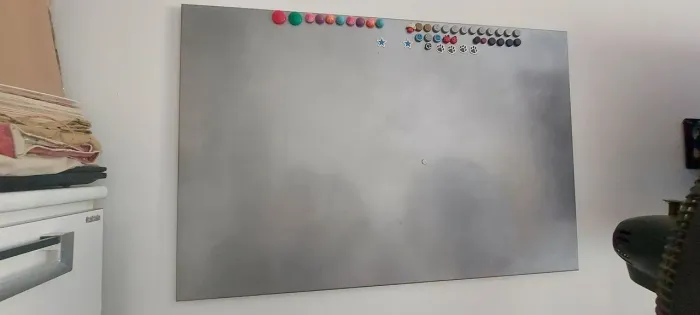 Vendo quadro imantado cinza