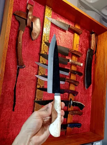 Faca Artesanal para churrasco cozinha