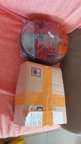 LANTERNA TRASEIRA TRICOLOR FAFA DO FUSCA SEM USO SÓ VENDA NÃO TROCO POR NADA 