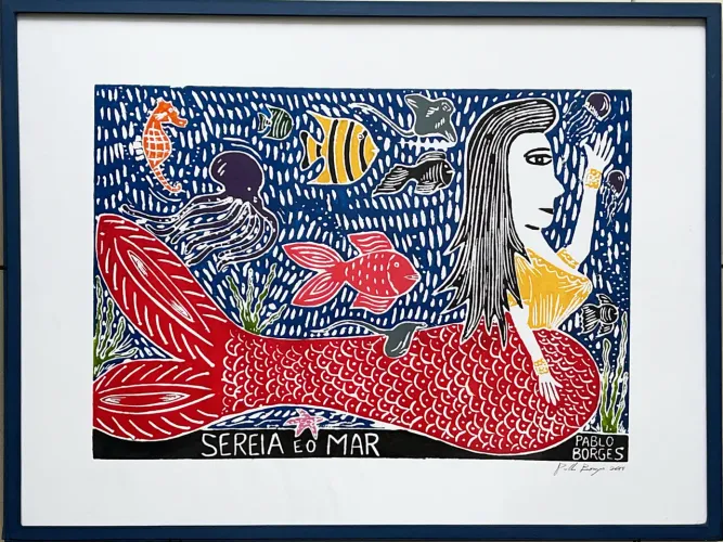 Pablo Borges : xilogravura em cores