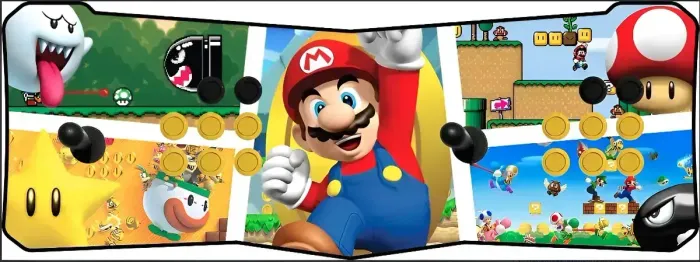 Fliperama Portátil Estampa Mário Bros (Usado)