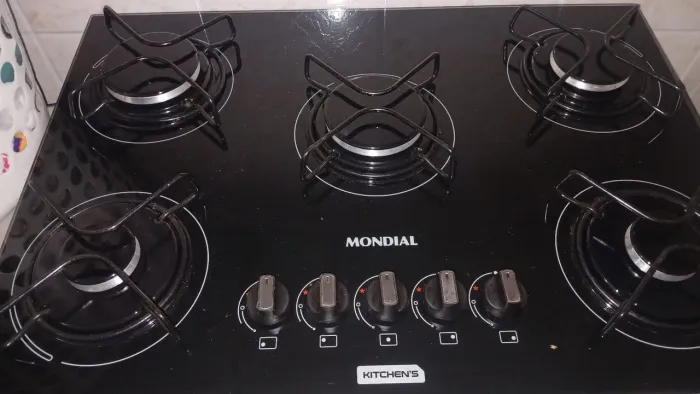 Cooktop mondial 5 bocas