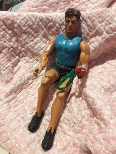 Boneco Max steel articulado