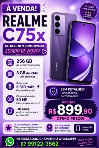 Vendo Realme C75x
