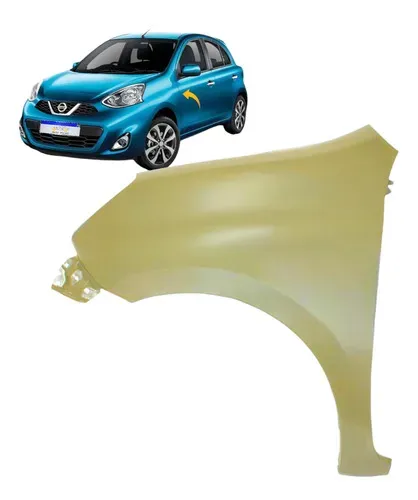 Paralama Nissan March 2015 2016 2017 2018 2019 20 Novo Le