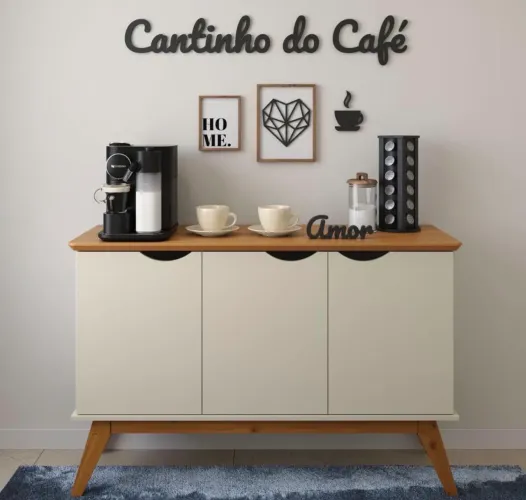 Buffet Novo 03 Portas Pronta Entrega