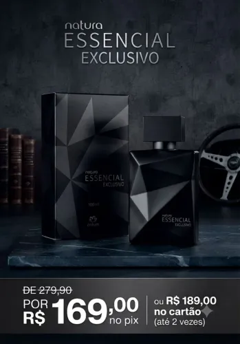 Perfume Essencial exclusivo masculino