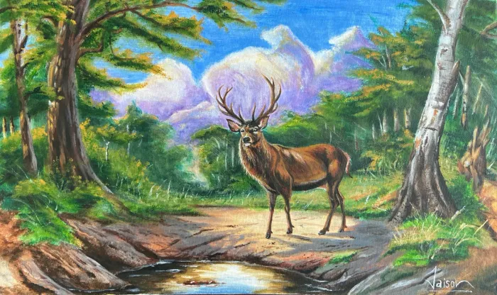 Tela autoral, O encontro silencioso - Jaison Arts